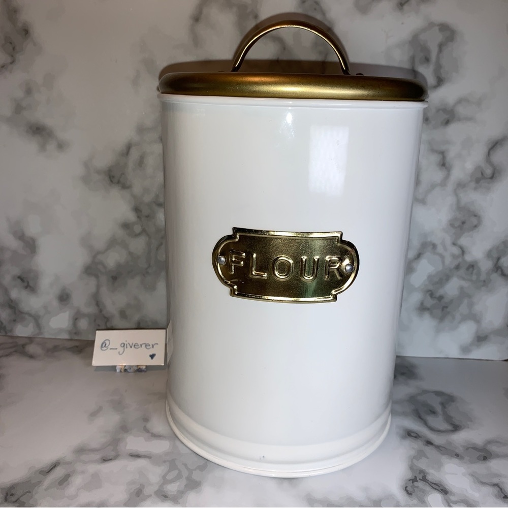 FLOUR Canister Kitchen / Stash Jar